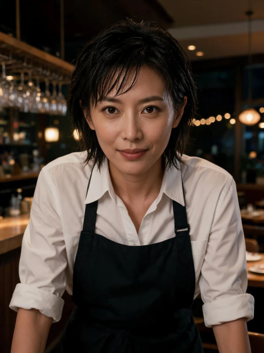 The Restaurant After Work: Letter 549 — Story character concept art