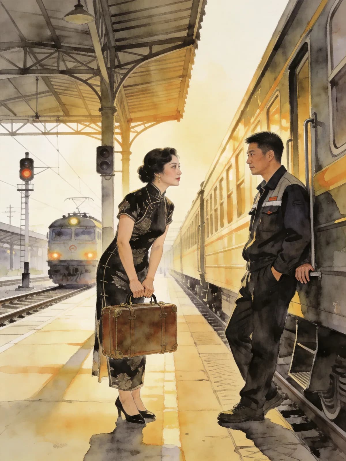 สถานีก่อนจากลา · พบกันอีกครั้ง 011 — ภาพฉากจากเรื่องย่อ 2