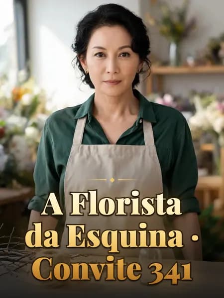 A Florista da Esquina · Convite 341 — Ilustração do personagem