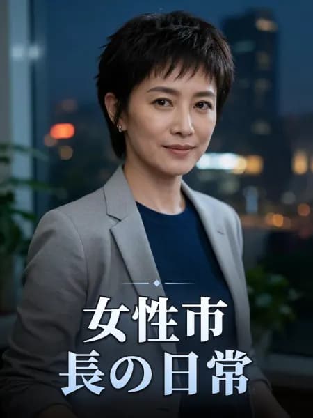 女性市長の日常 — 登場人物のイメージイラスト