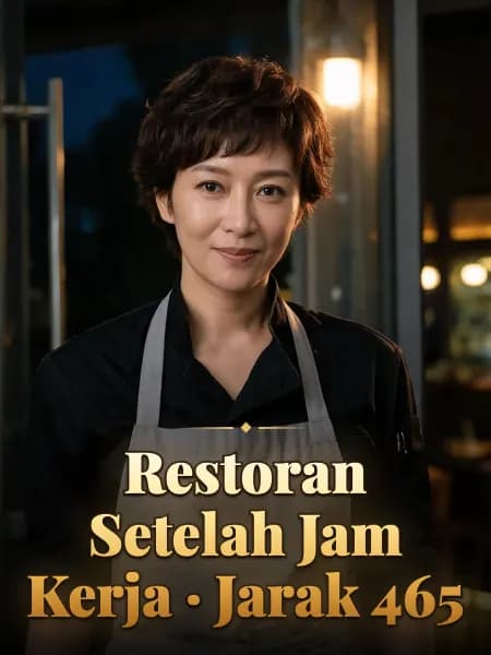Restoran Setelah Jam Kerja · Jarak 465 — Ilustrasi konsep tokoh