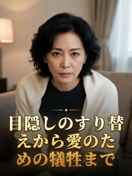 目隠しのすり替えから愛のための犠牲まで — 登場人物のイメージイラスト