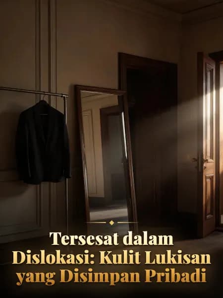 Tersesat dalam Dislokasi: Kulit Lukisan yang Disimpan Pribadi — Ilustrasi cerita