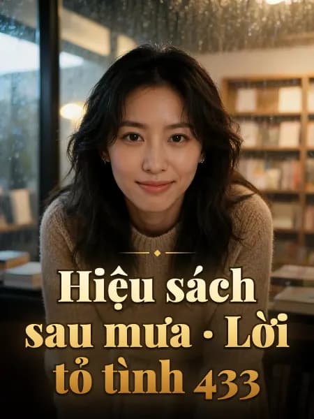 Hiệu sách sau mưa · Lời tỏ tình 433 — Minh họa nhân vật
