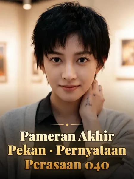 Pameran Akhir Pekan · Pernyataan Perasaan 040 — Ilustrasi konsep tokoh