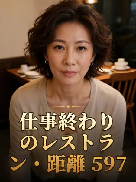 仕事終わりのレストラン・距離 597 — 登場人物のイメージイラスト