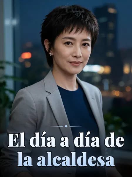 El día a día de la alcaldesa — Ilustración conceptual del personaje