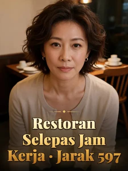 Restoran Selepas Jam Kerja · Jarak 597 — Ilustrasi konsep tokoh