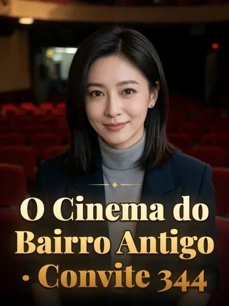 O Cinema do Bairro Antigo · Convite 344 — Ilustração do personagem