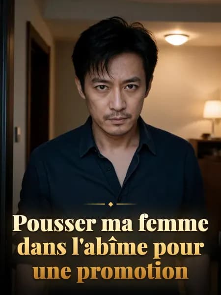 Pousser ma femme dans l'abîme pour une promotion — Illustration du personnage