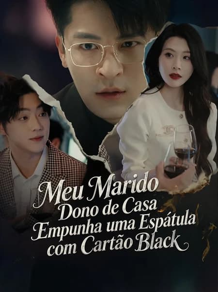 Meu Marido Dono de Casa Empunha uma Espátula com Cartão Black
