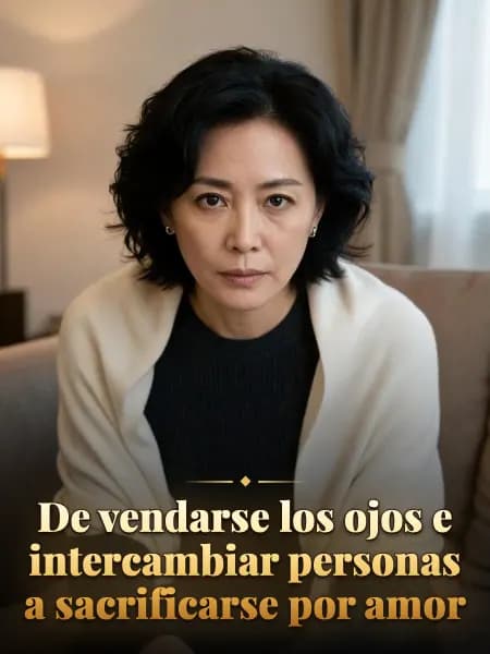 De vendarse los ojos e intercambiar personas a sacrificarse por amor — Ilustración conceptual del personaje