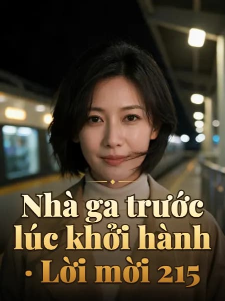Nhà ga trước lúc khởi hành · Lời mời 215 — Minh họa nhân vật