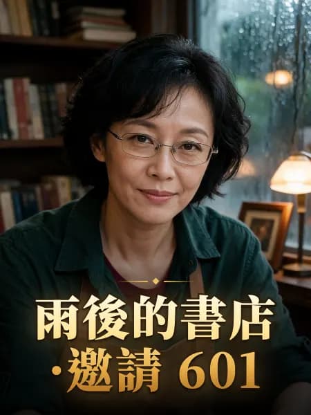 雨後的書店·邀請 601 — 故事角色設定圖
