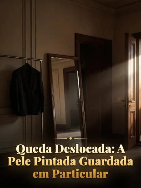 Queda Deslocada: A Pele Pintada Guardada em Particular — Ilustração da história