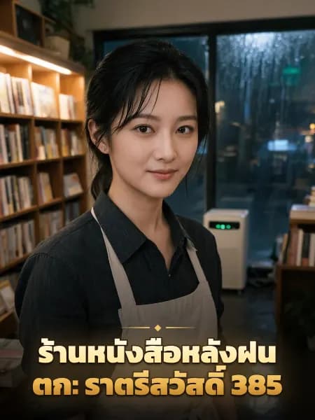 ร้านหนังสือหลังฝนตก: ราตรีสวัสดิ์ 385 — ภาพประกอบตัวละคร