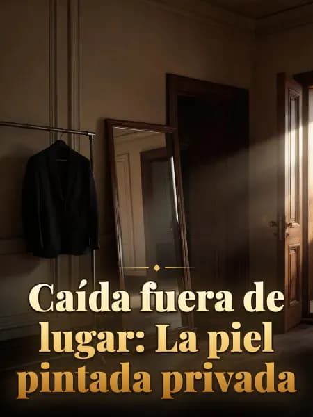Caída fuera de lugar: La piel pintada privada — Ilustración de la historia