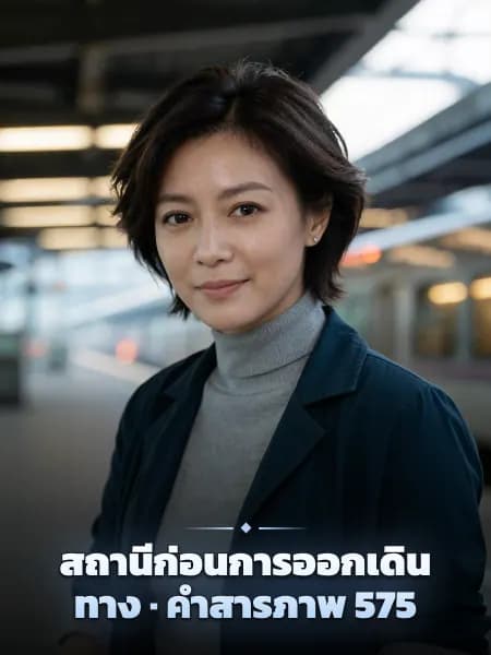 สถานีก่อนการออกเดินทาง · คำสารภาพ 575 — ภาพประกอบตัวละคร