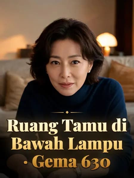 Ruang Tamu di Bawah Lampu · Gema 630 — Ilustrasi konsep tokoh