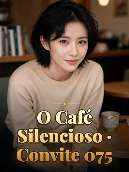 O Café Silencioso · Convite 075 — Ilustração do personagem