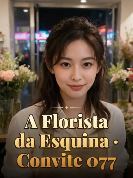 A Florista da Esquina · Convite 077 — Ilustração do personagem
