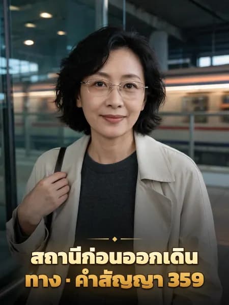 สถานีก่อนออกเดินทาง · คำสัญญา 359 — ภาพประกอบตัวละคร
