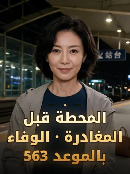 المحطة قبل المغادرة · الوفاء بالموعد 563 — تصوّر للشخصية