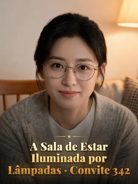 A Sala de Estar Iluminada por Lâmpadas · Convite 342 — Ilustração do personagem