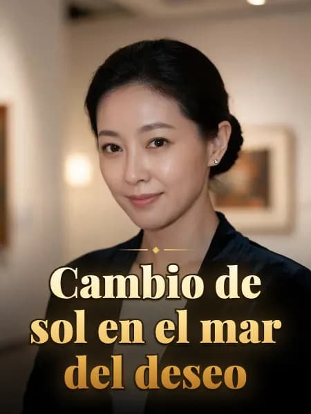 Cambio de sol en el mar del deseo — Ilustración conceptual del personaje