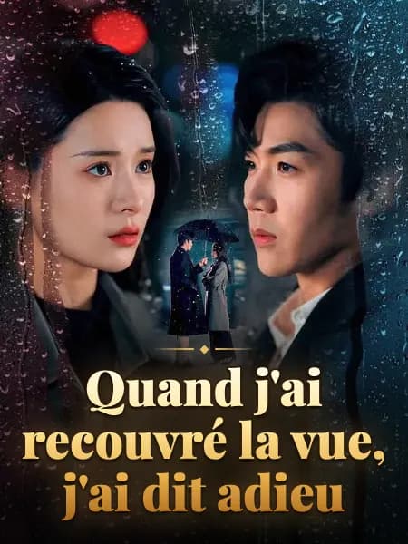 Quand j'ai recouvré la vue, j'ai dit adieu