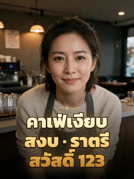 คาเฟ่เงียบสงบ · ราตรีสวัสดิ์ 123 — ภาพประกอบตัวละคร
