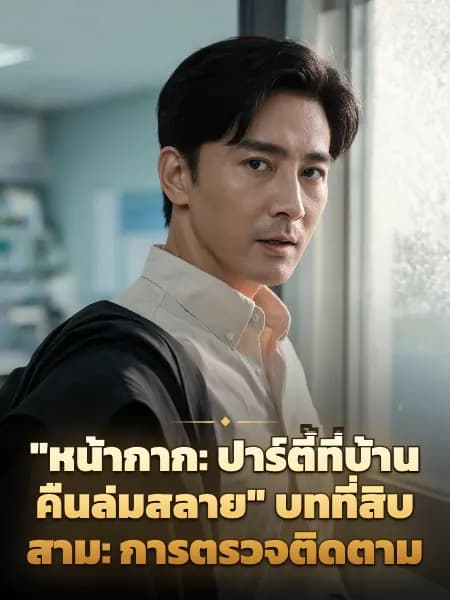 "หน้ากาก: ปาร์ตี้ที่บ้าน คืนล่มสลาย" บทที่สิบสาม: การตรวจติดตาม — ภาพประกอบตัวละคร