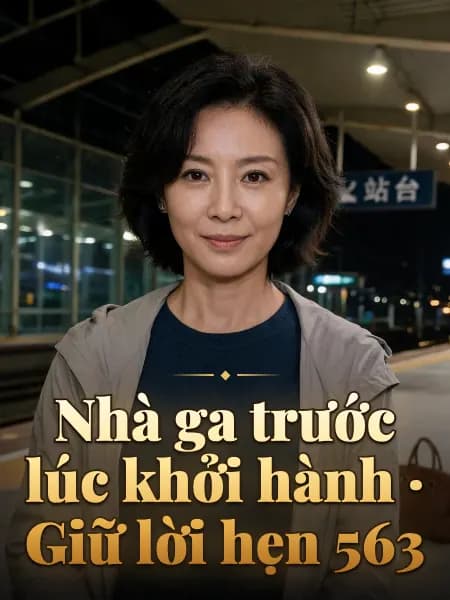 Nhà ga trước lúc khởi hành · Giữ lời hẹn 563 — Minh họa nhân vật