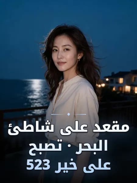 مقعد على شاطئ البحر · تصبح على خير 523 — تصوّر للشخصية