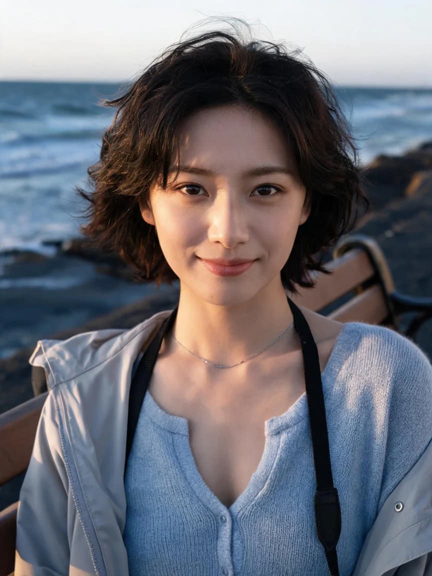 The Seaside Bench · Confession 043 — Story character concept art