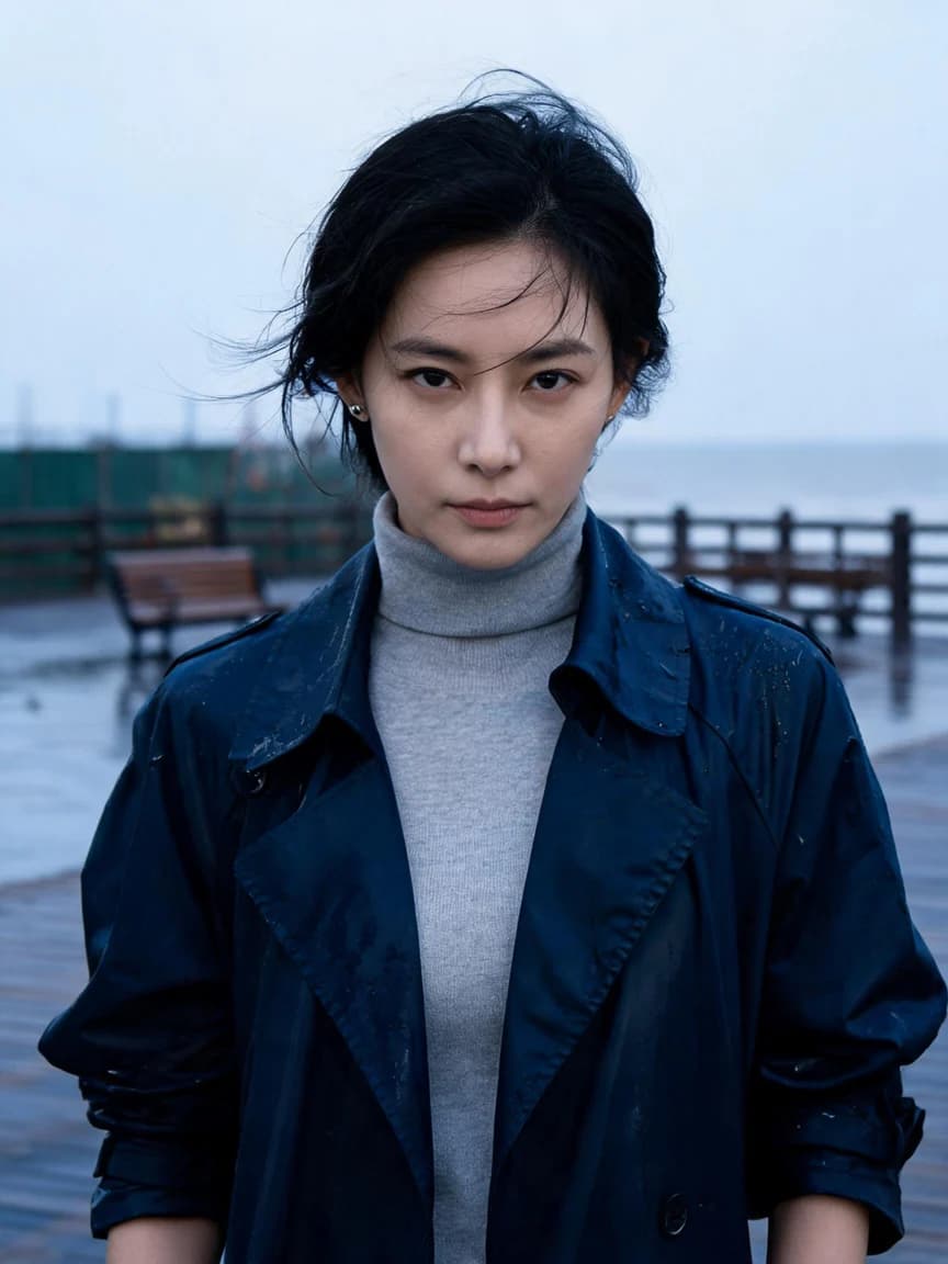 Seaside Bench · Choice 115 — Story character concept art