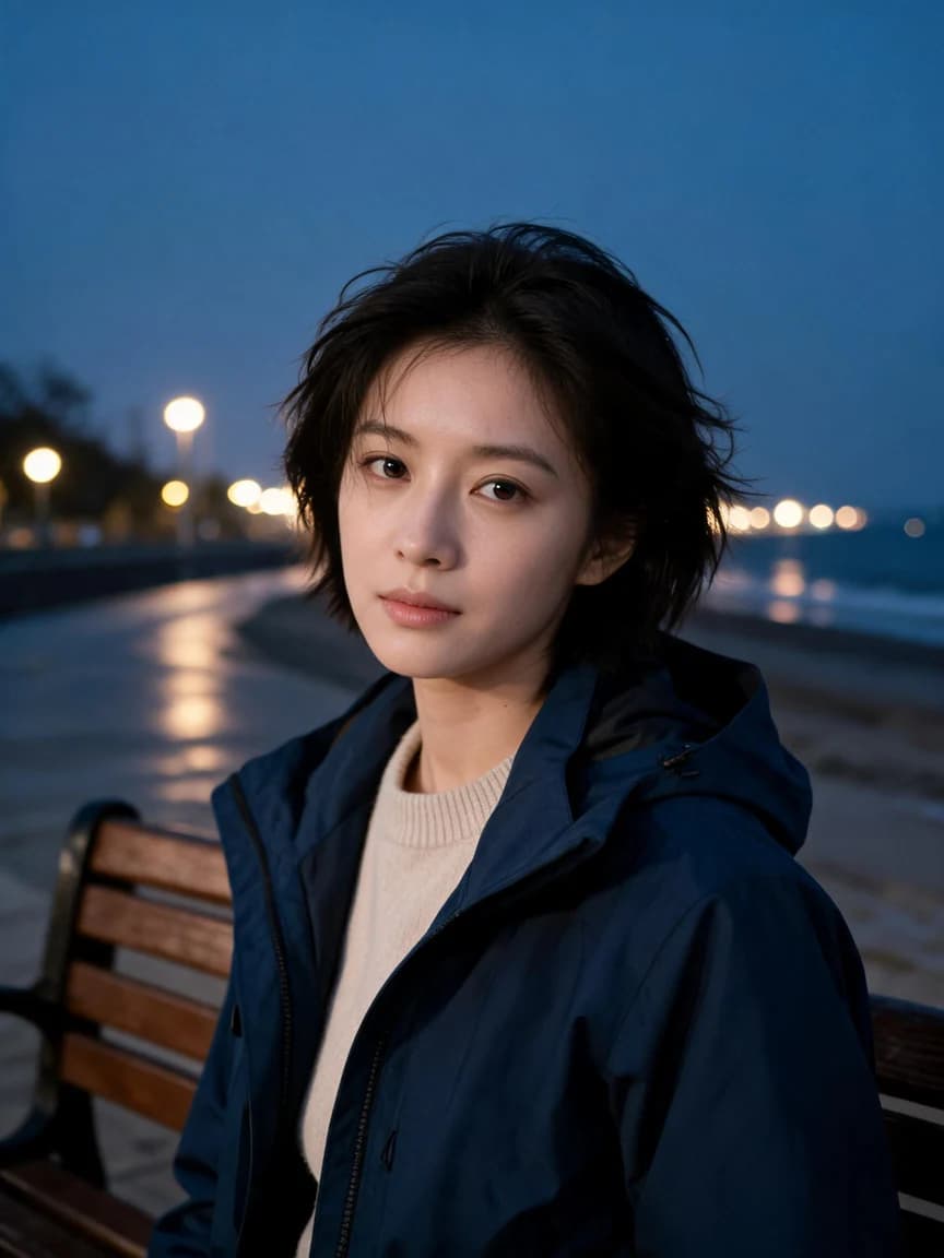 The Seaside Bench · Good Night 259 — Story character concept art