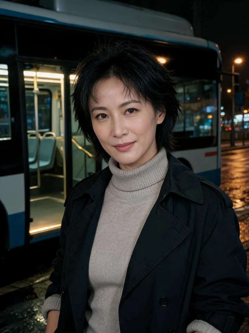 The Last Bus · Invitation 470 — Story character concept art