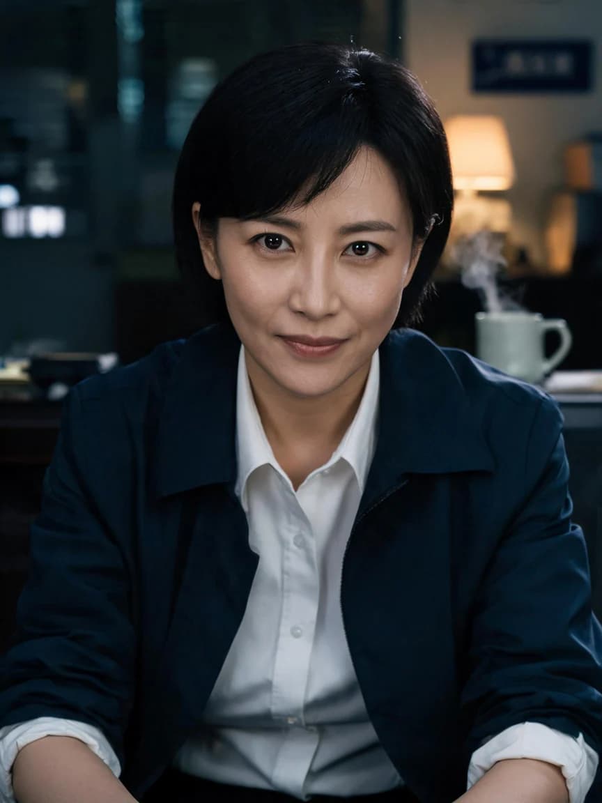 The Charming Police Officer Wife Who Loves You — Story character concept art