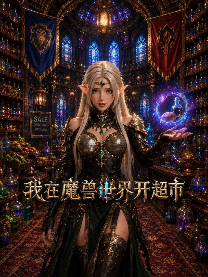 我在魔兽世界开超市封面
