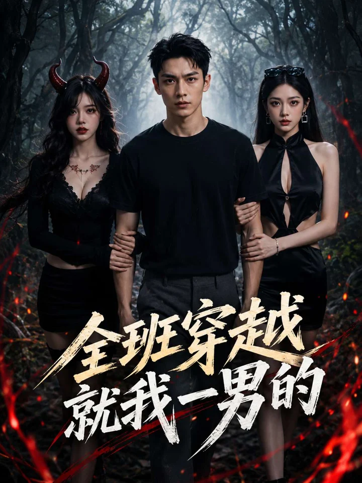 全班穿越就我一男的封面