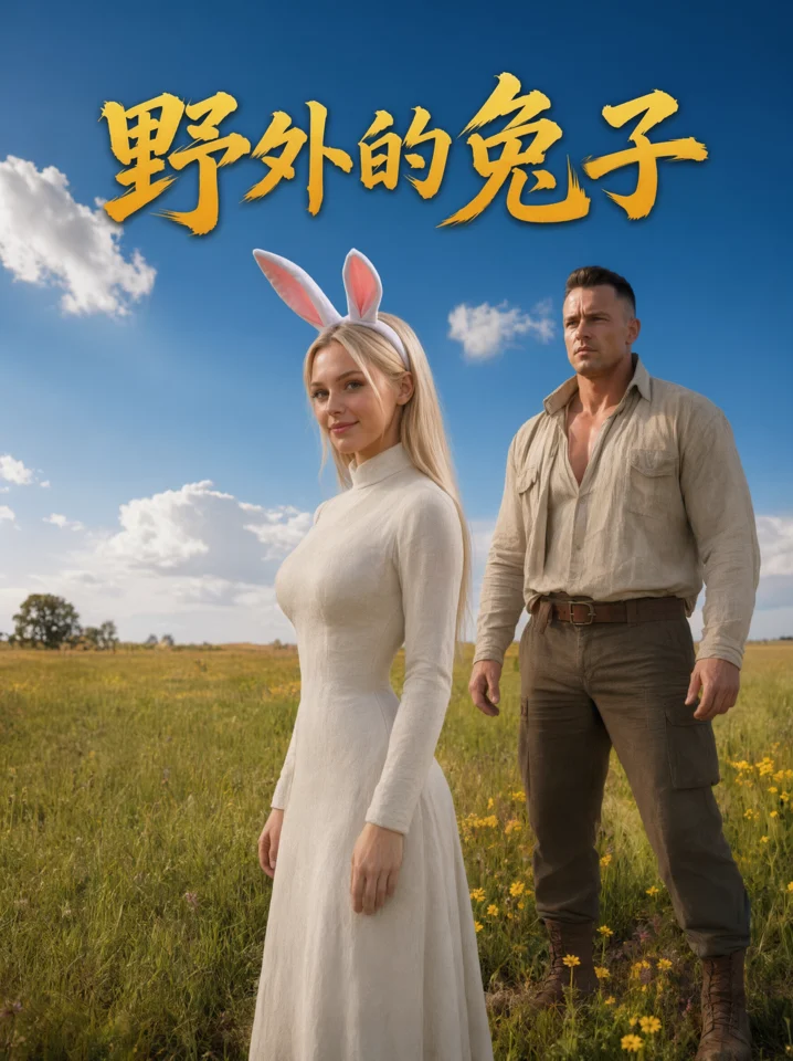 野外的兔子封面