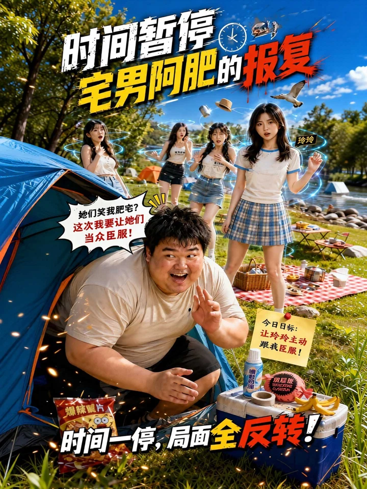 时间暂停宅男阿肥的报复封面