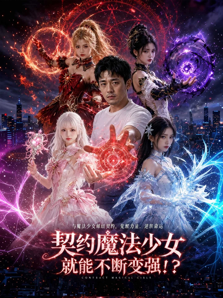 契约魔法少女就能不断变强封面
