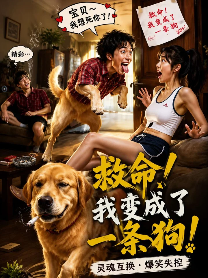 救命我变成了一条狗封面