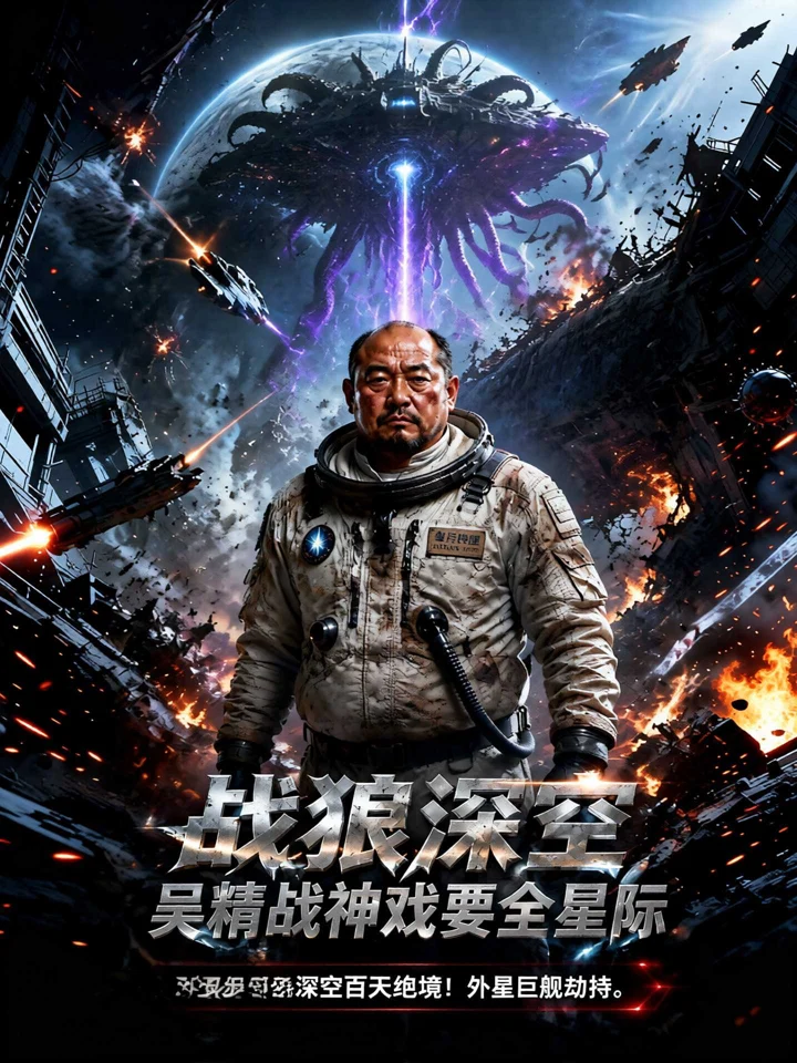 战狼深空，吴精战神戏耍全星际封面