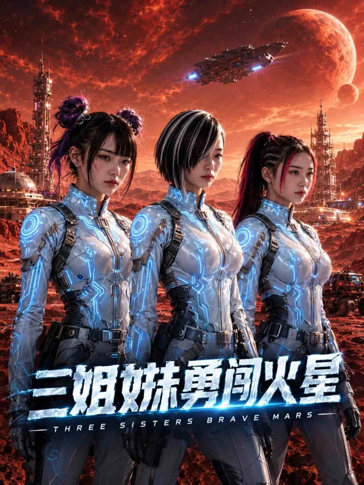 三姐妹勇闯火星封面